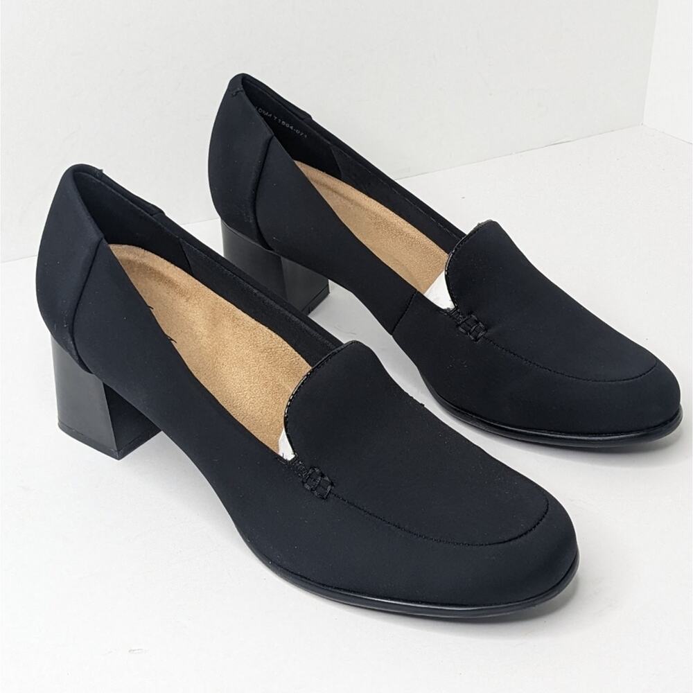 Trotters Quincy Pumps, Black, Women's 10.5 M